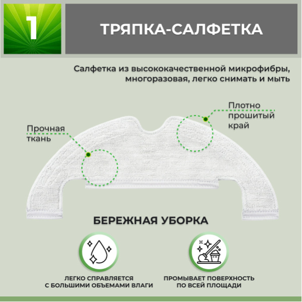 Набор аксессуаров Mini 2 для робота-пылесоса Dreame Bot Z10 Pro